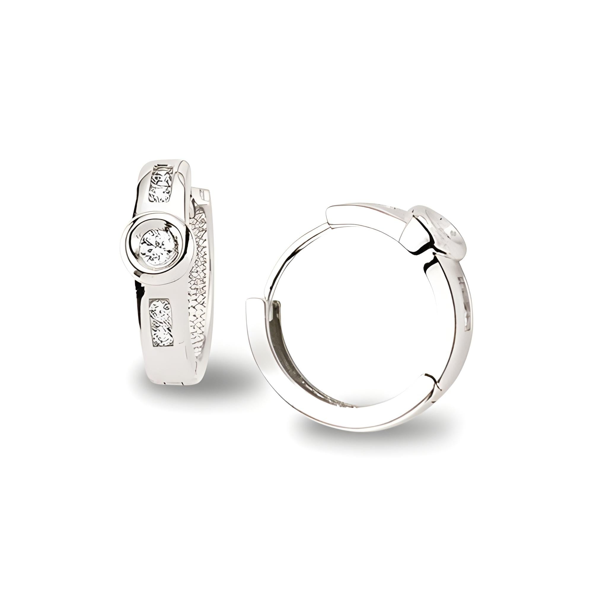 Schmuckset aus Silber Zirkonia weiss