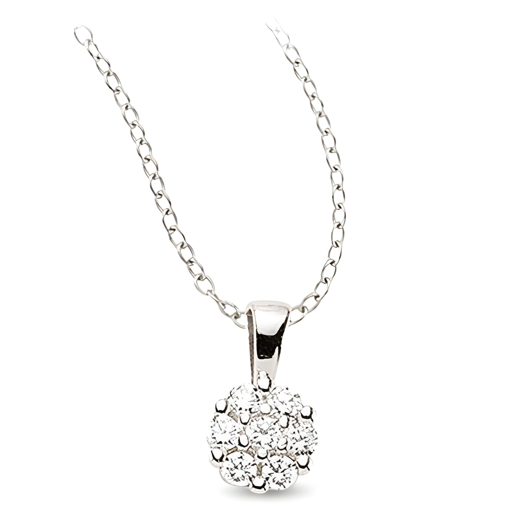 Schmuckset aus Silber Zirkonia weiss