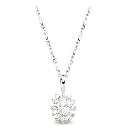 Eleganter Silber Anhänger Zirkonia