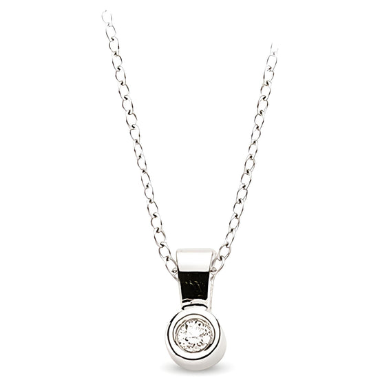 Damen Silber Anhänger Kette