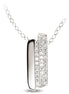 Damen Zirkonia Silber Anhänger
