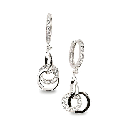 Schmuckset aus Silber Zirkonia weiss