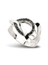 Ring aus Silber Zirkonia schwarz