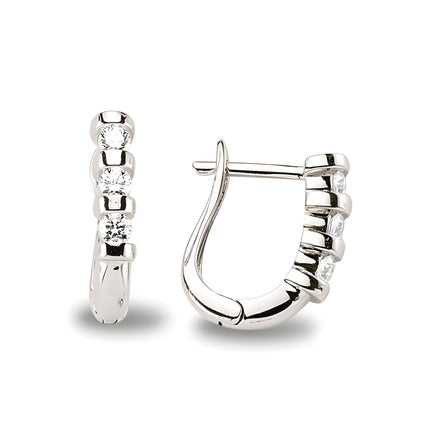 Schmuckset aus Silber Zirkonia weiss