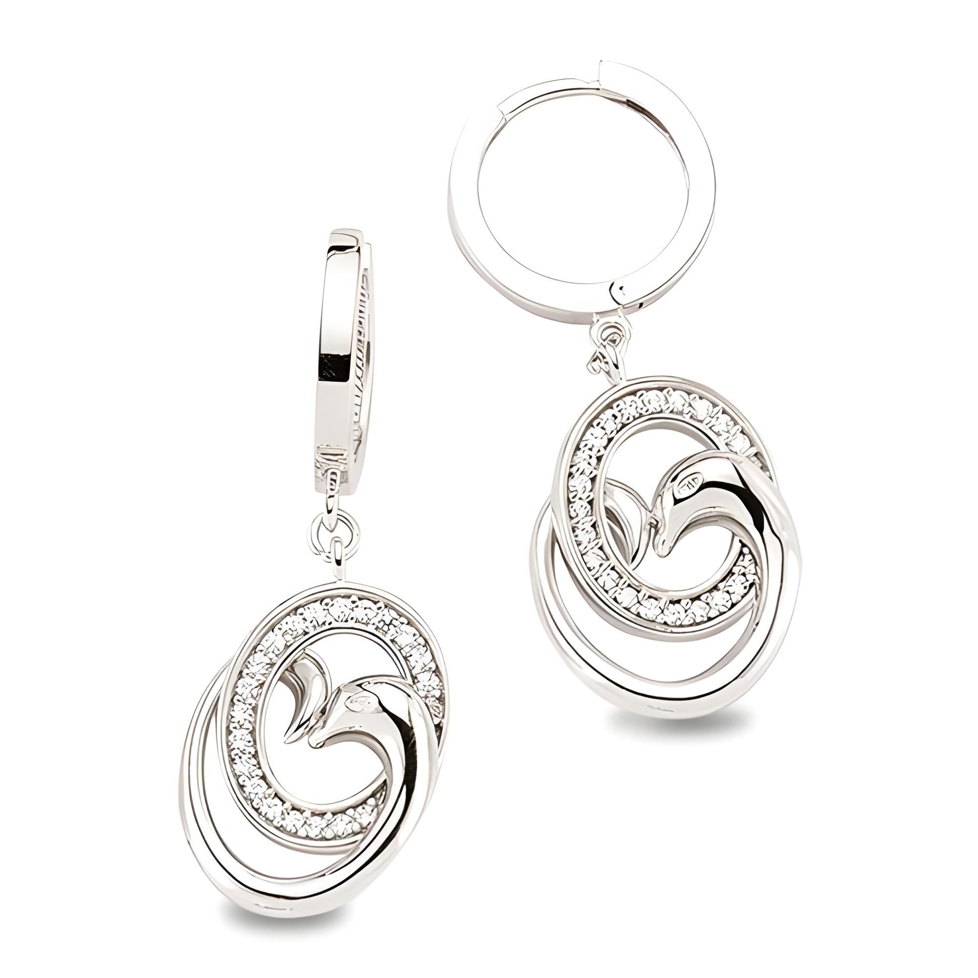 Schmuckset aus Silber Zirkonia weiss