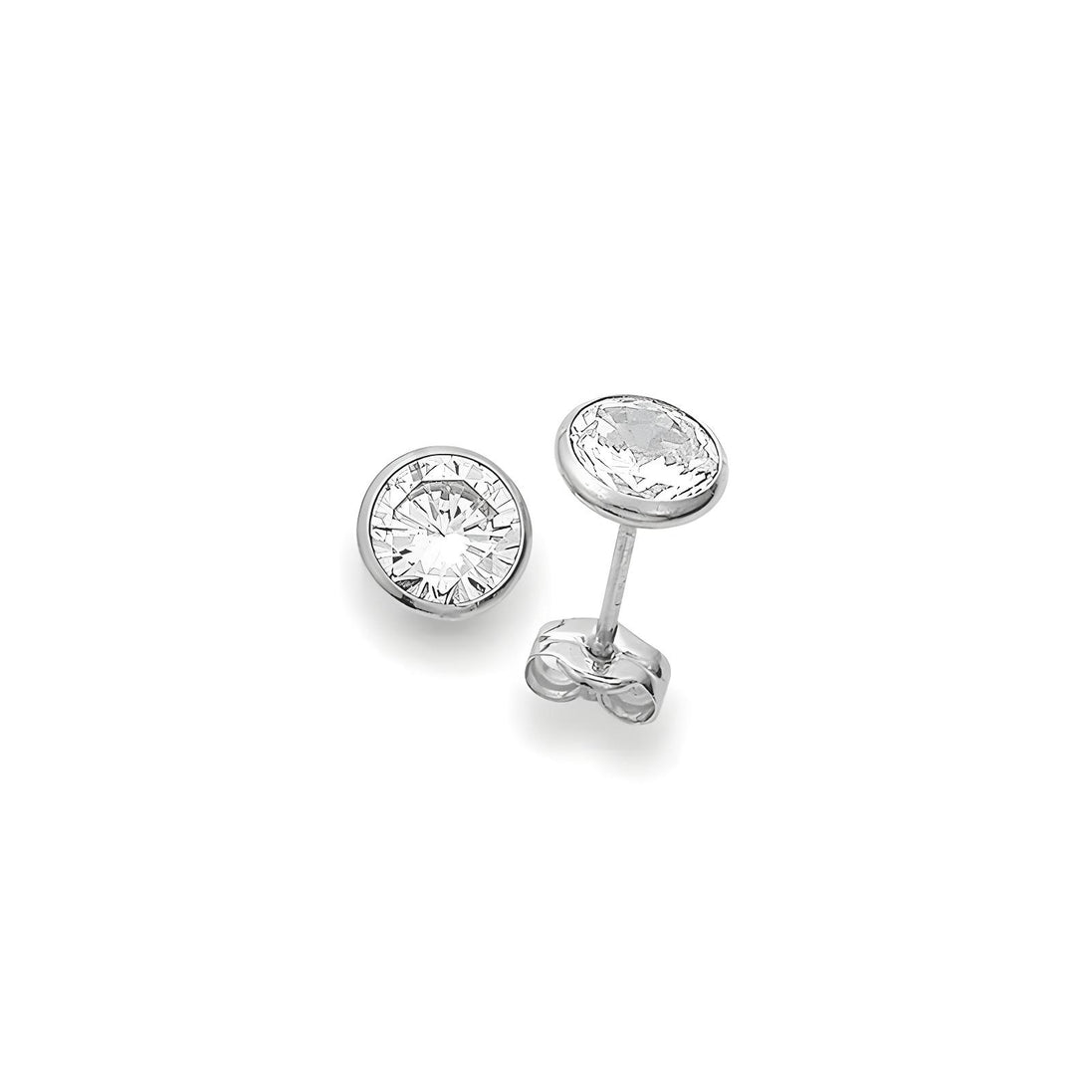 Ohrstecker Elements Gold C313-002/W Weissgold Zirkonia