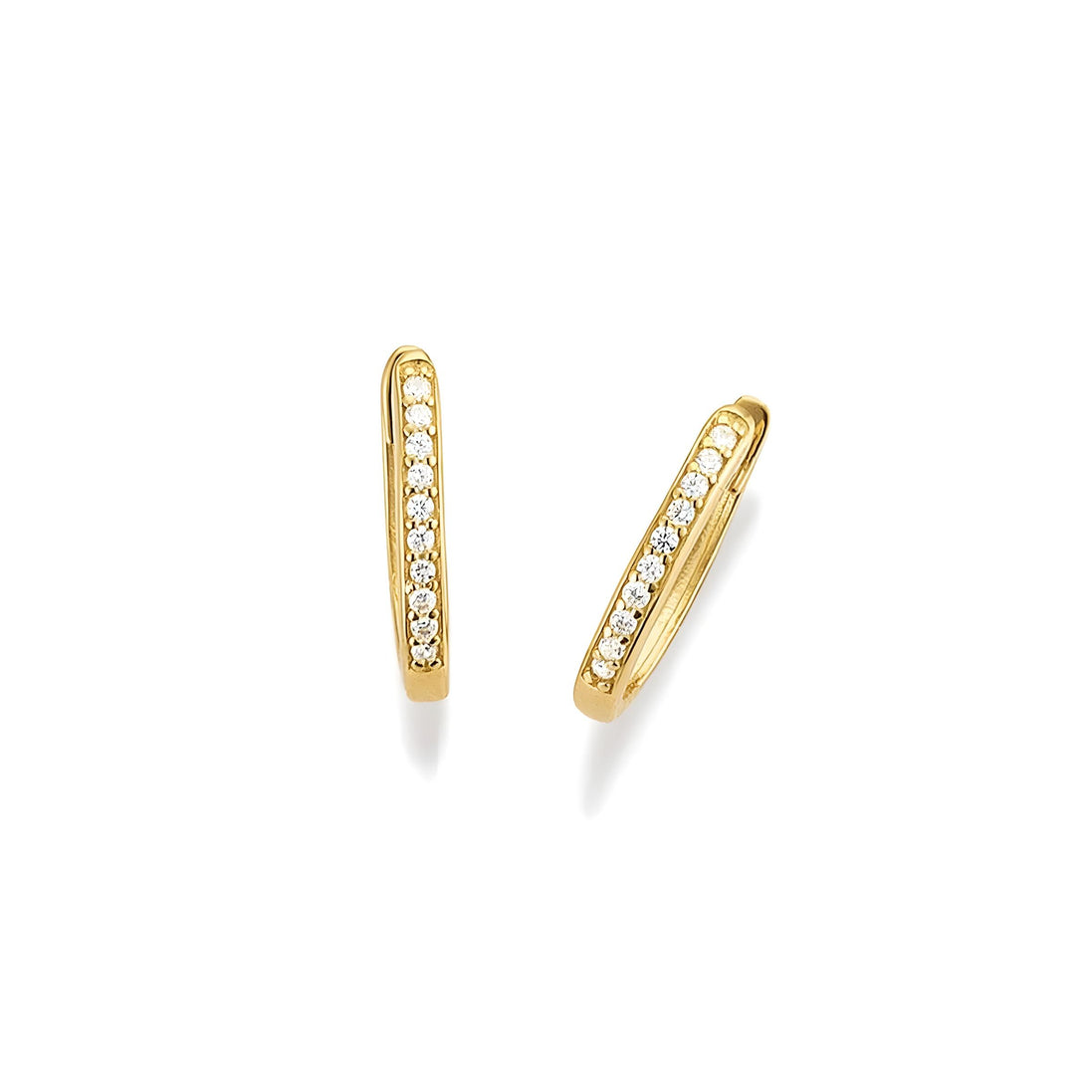 Creolen Gelbgold Zirkonia K13487G