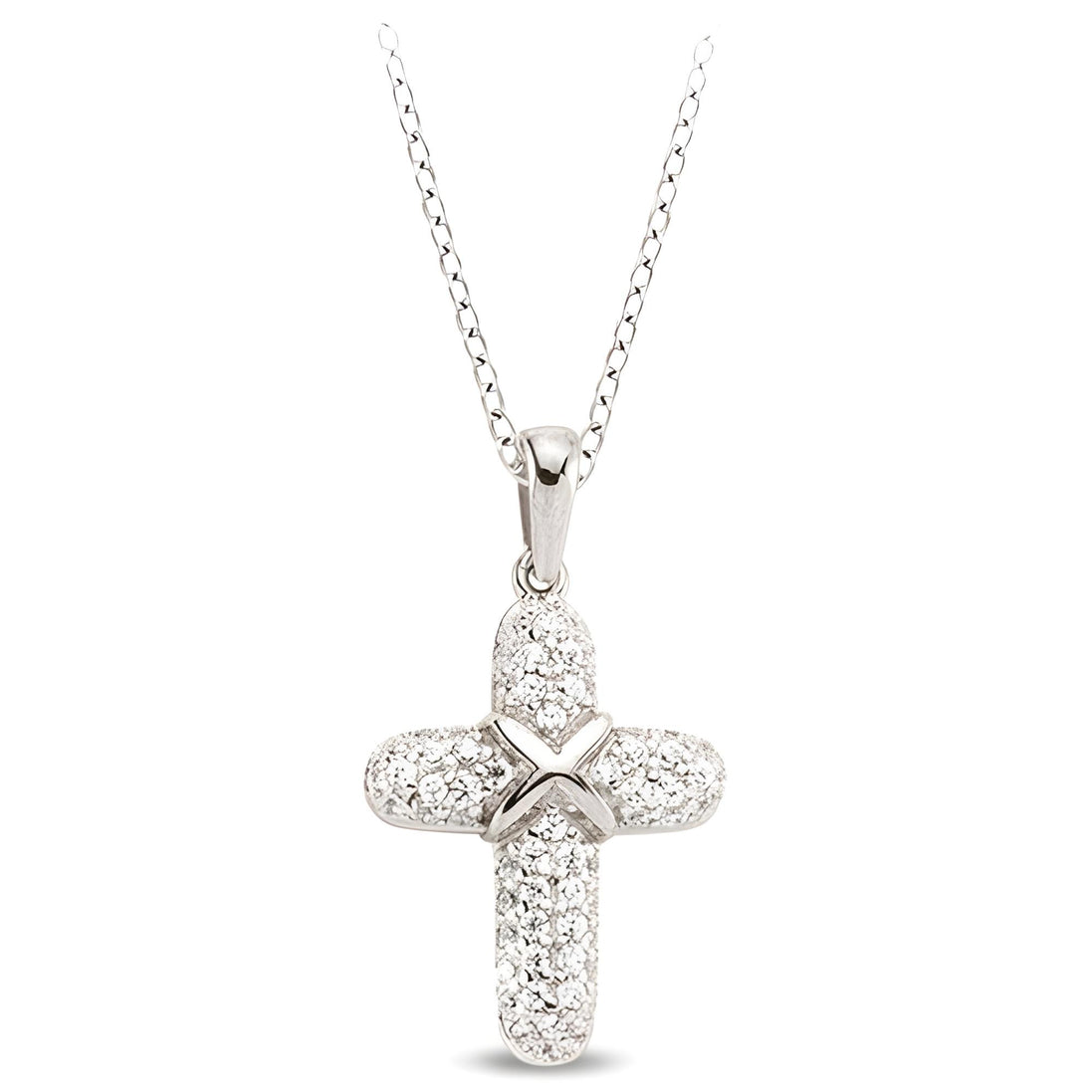 Kreuzanhaenger Sterling Silber
