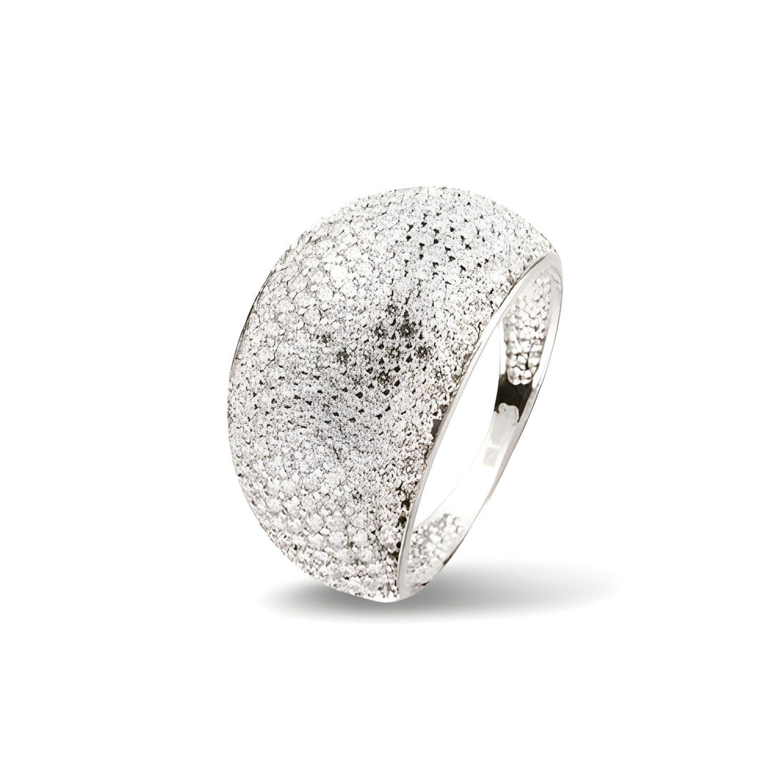 Silberring Zirkonia weiß