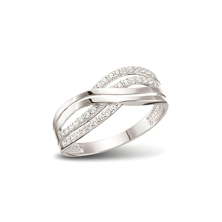 Abendring Zirkonia 925 Silber