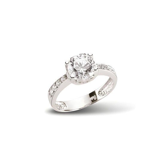 Zirkonia Damenring 925