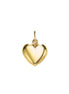 Anhänger Herz 10,5mm 585 Gelbgold