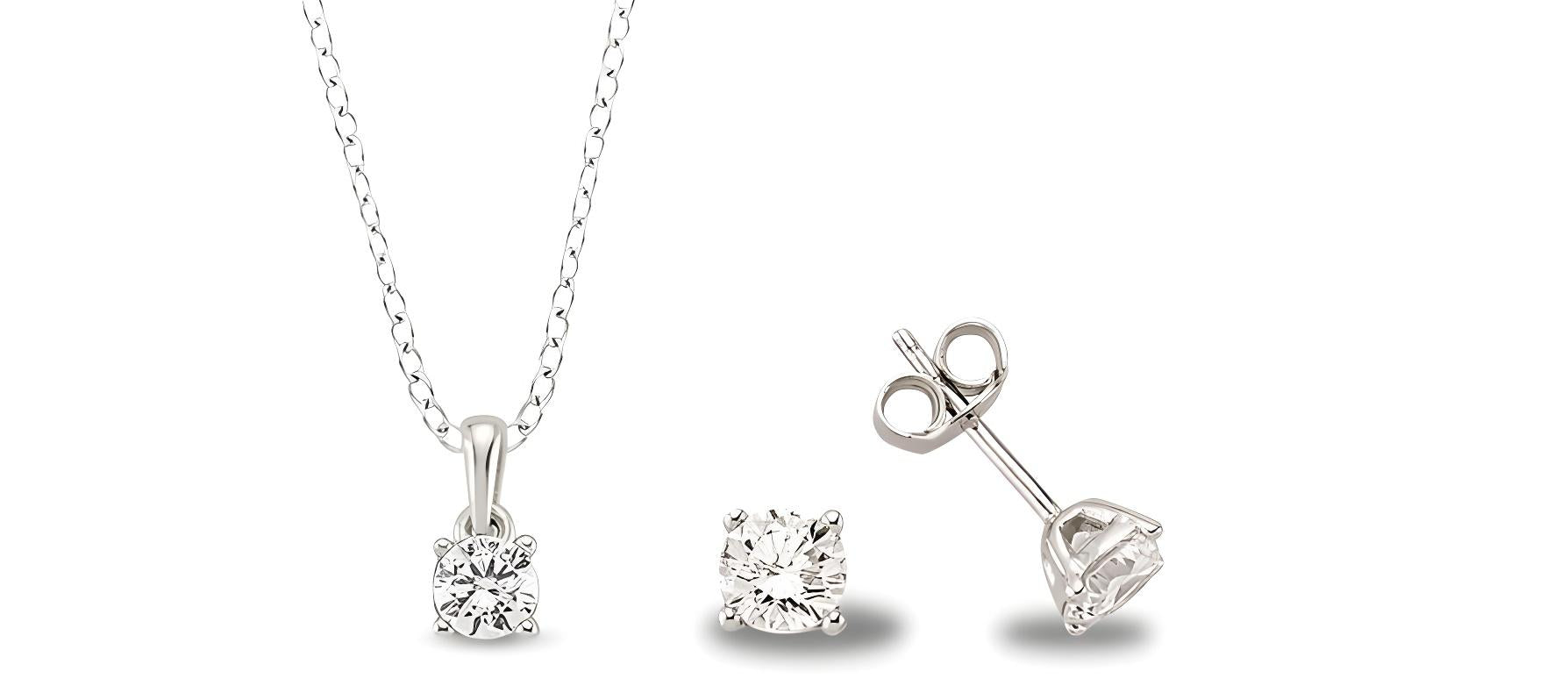 Zirkonia Schmuckset Silber Trend 2025