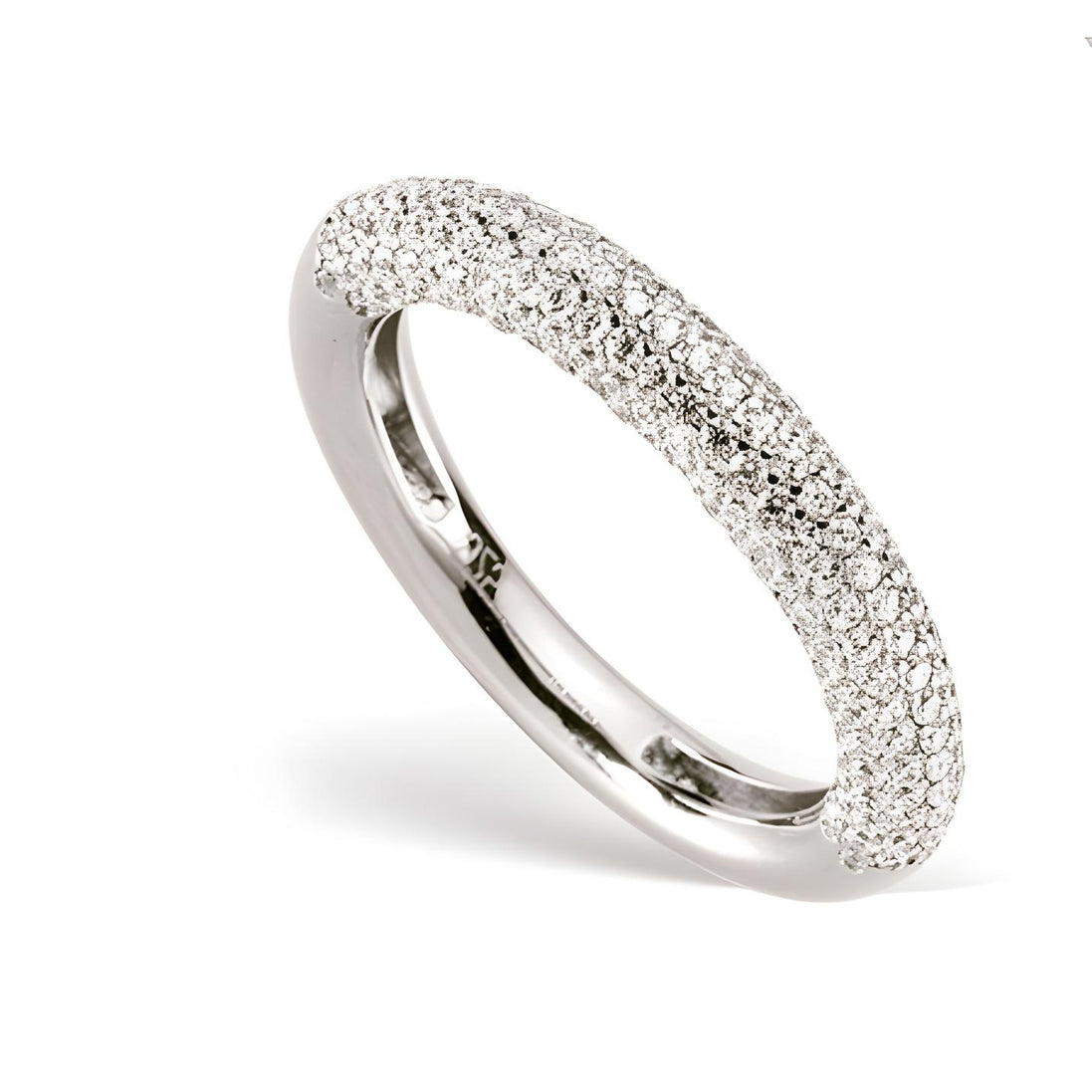 Ring aus Silber Zirkonia weiss