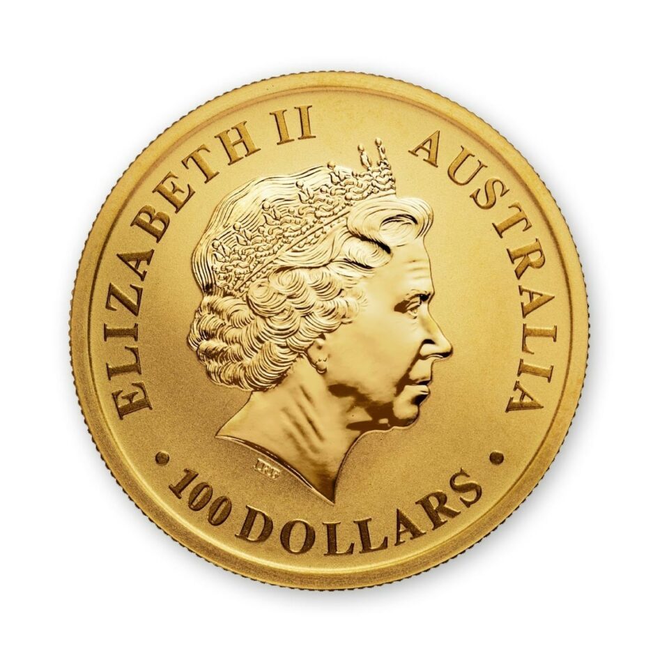 1 oz 100 Australische Dollars 31,10 Gramm Gold – Bild 2