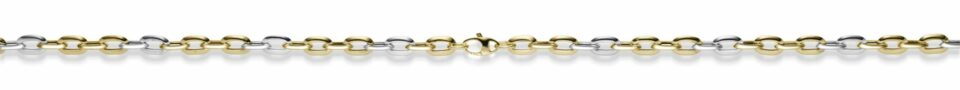 Phantasie-Armband aus 585 Gold bicolor – Bild 2