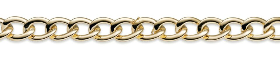 Gelbgold Phantasie Armband – Bild 2