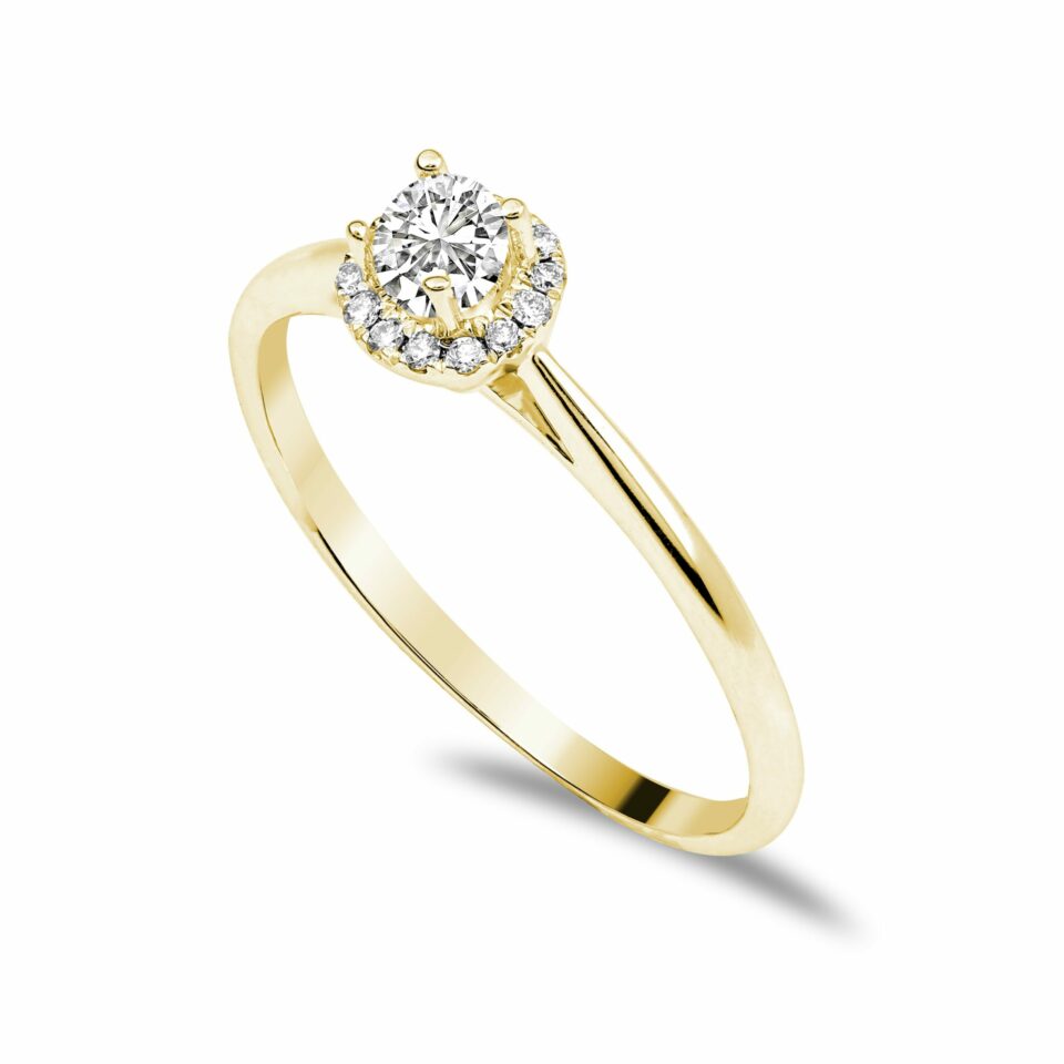 Solitairering aus Gold – Bild 8