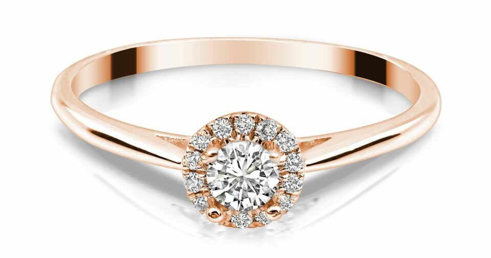 Solitairering aus Gold