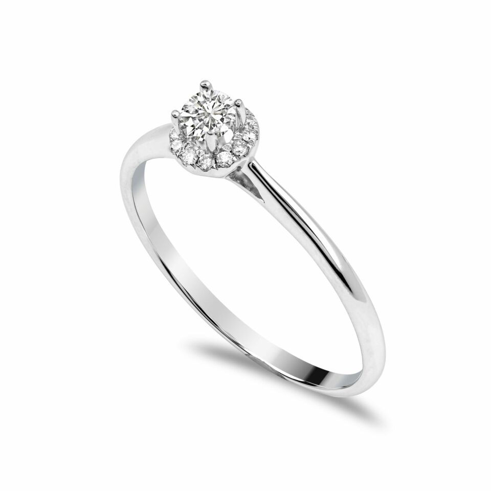 Solitairering aus Gold – Bild 4