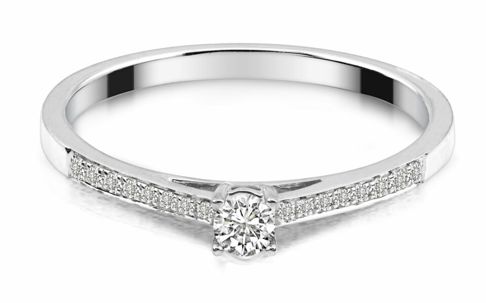 Solitairering aus Gold – Bild 3