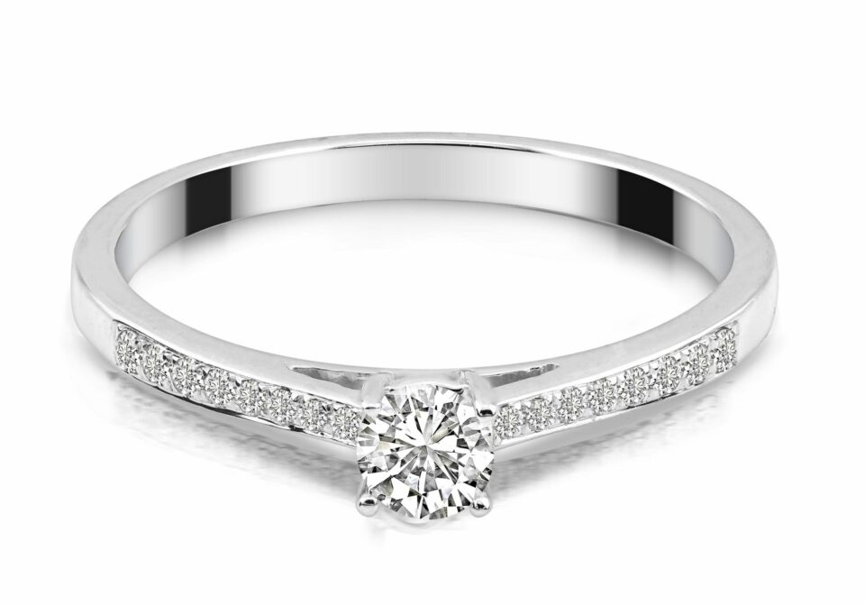 Solitairering aus Gold – Bild 5