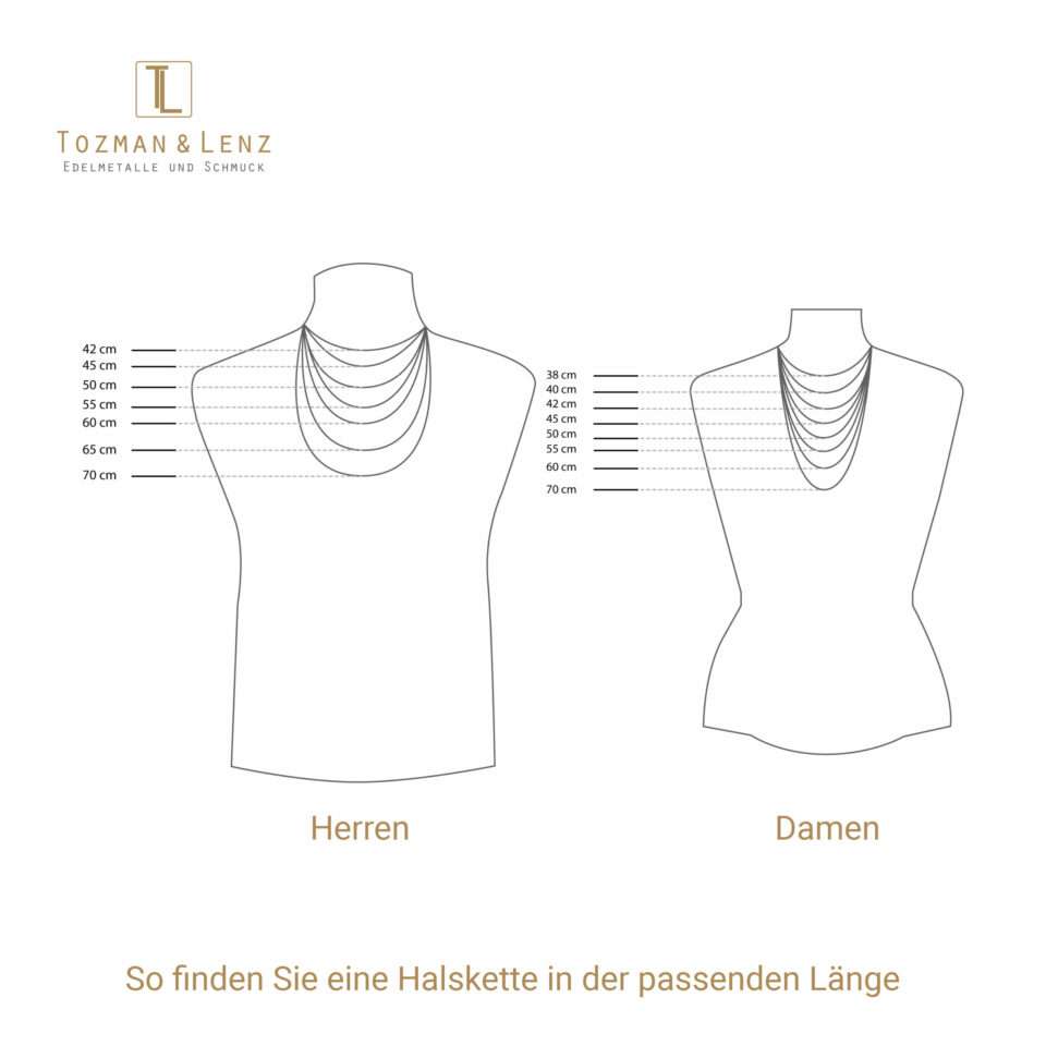 Ankerkette diamantiert Weißgold – Bild 6