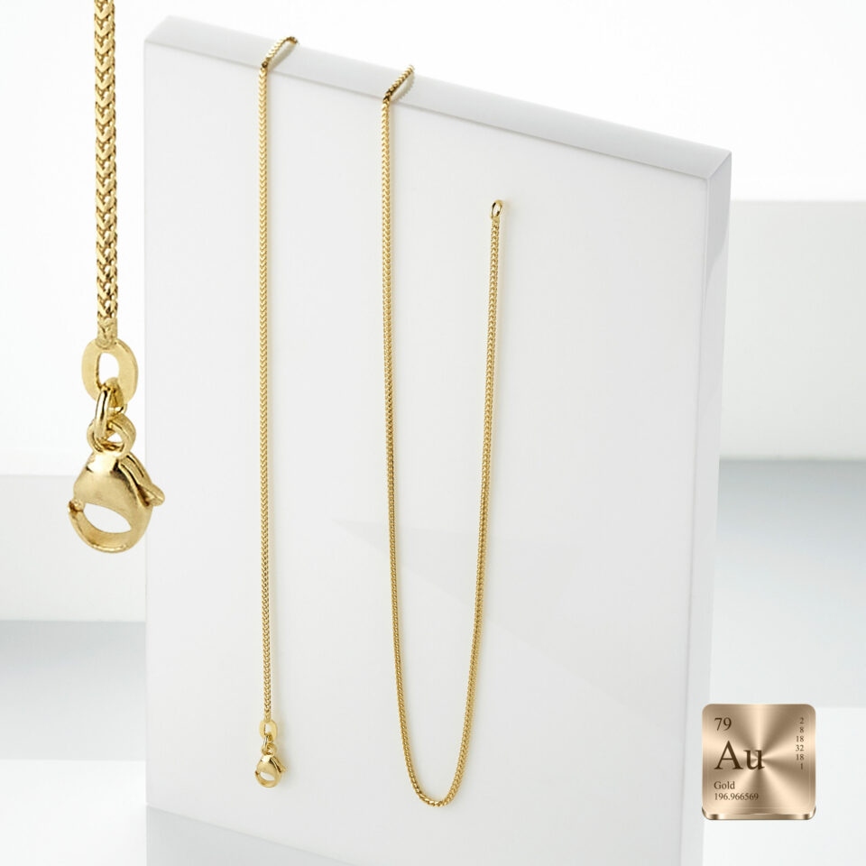 Bingokette 585 Gelbgold – Bild 4