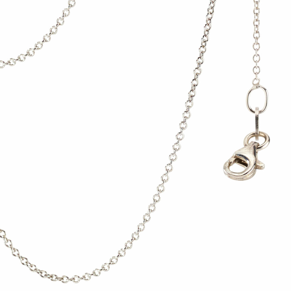 Ankerkette rund 1,2mm breit aus 925 Silber