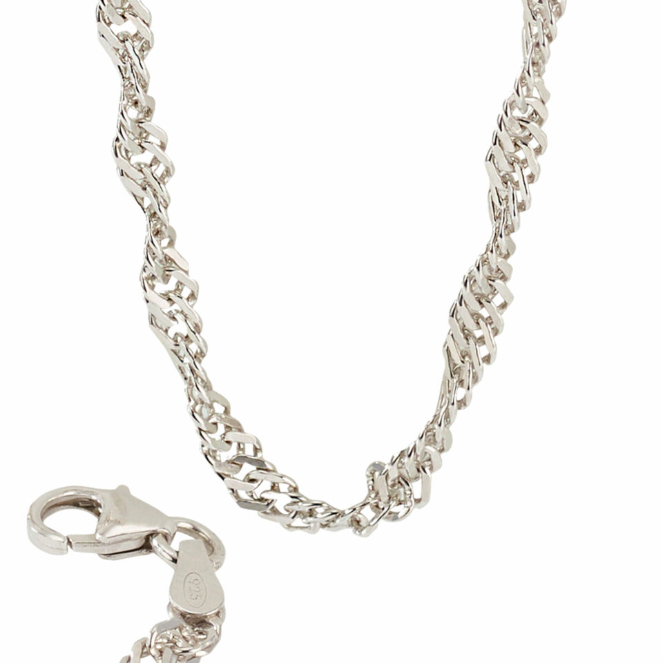 Singapurkette aus 925 Silber