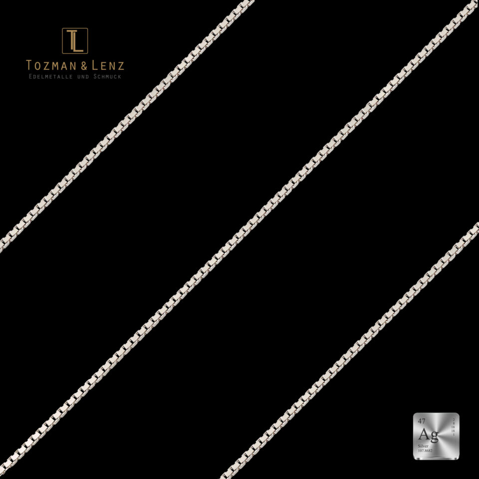 Veneziakette aus 925 Silber – Bild 9