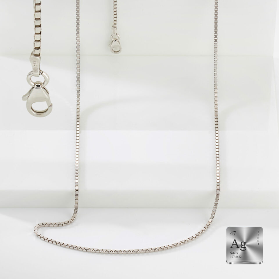 Veneziakette aus 925 Silber – Bild 4