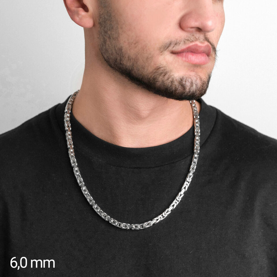 Königskette aus 925 Silber – Bild 3