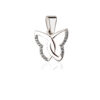 Schmetterling Anhänger aus Silber Zirkonia weiß – Bild 2