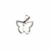 Schmetterling Anhänger aus Silber Zirkonia weiß – Bild 5